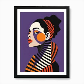 African Woman 105 Art Print