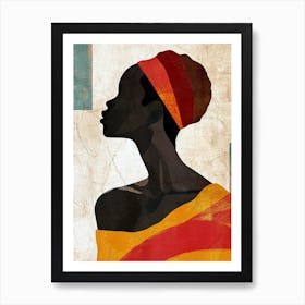 Whispered Echoes|The African Woman Series Art Print