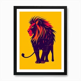 Wild Animal Creative Portrait 141 Art Print