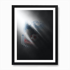 Crystal Palace Football Poster Art Print