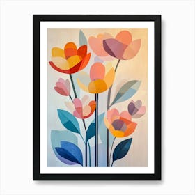 Flowers In A Vase 67 Art Print