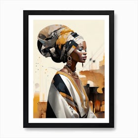 A Tapestry of Style and Tradition Art Print