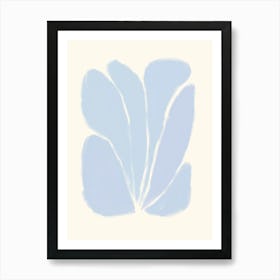 Blue Flower Art Print