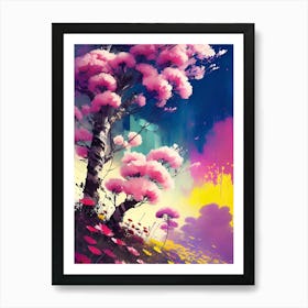 Cherry Blossoms 66 Art Print