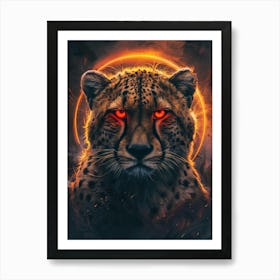 Cheetah 51 Art Print