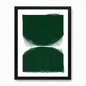 Green Abstract Art Print