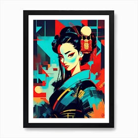 Geisha 84 Art Print