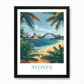 Sydney Travel Australia 1 Art Print