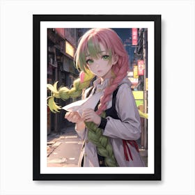 Demon Slayer Mitsuri Kanroji (114) 1 Art Print