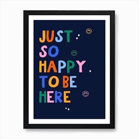 Just So Happy Poster