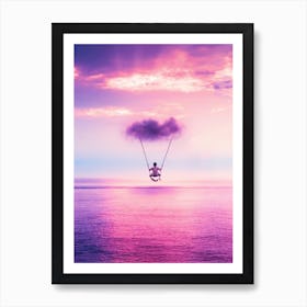 Cloud Swing Art Print