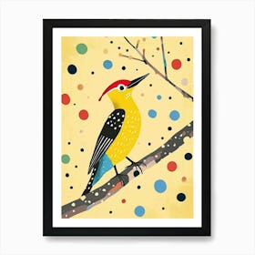 Yellow Woodpecker 1 Poster