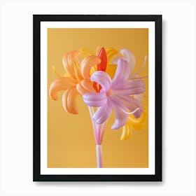 Dreamy Inflatable Flowers Honeysuckle 1 Art Print