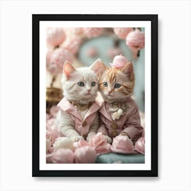 Cute Kittens 1 Art Print