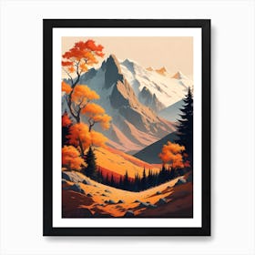 Autumn Landscape Art Print