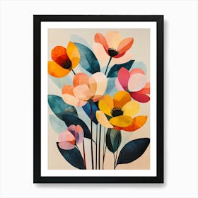 Flowers In A Vase 27 Art Print