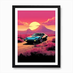 Kitt car Art Print