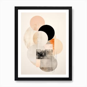 Abstract Circles 28 Art Print