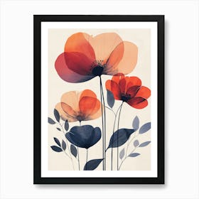 Poppies 4 Art Print