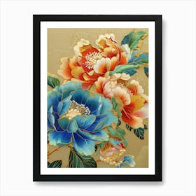 Chinese Flower Painting 13 Art Print