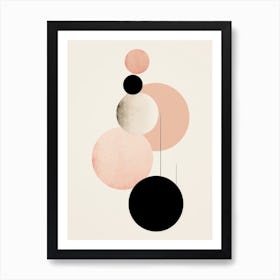 Abstract Circles 2 Art Print