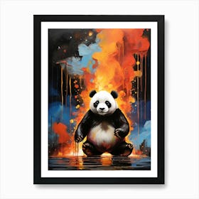 Panda Bear 1 Art Print