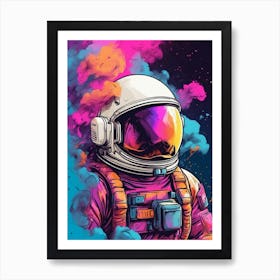 Space Is Smoke Art Print