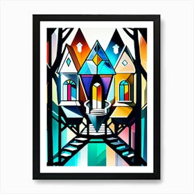 Tree House Art Print