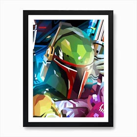 Boba Fett Art Print