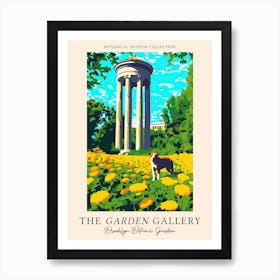 The Garden Gallery, Brooklyn Botanic Garden, Cats Pop Art 4 Art Print