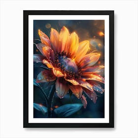 Sunflower Hd Wallpaper Art Print