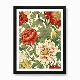 Carnations 3 Art Print