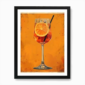 Aperol Spritz Art Print 380 Art Print