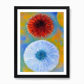 Sea Urchin Matisse Inspired Art Print