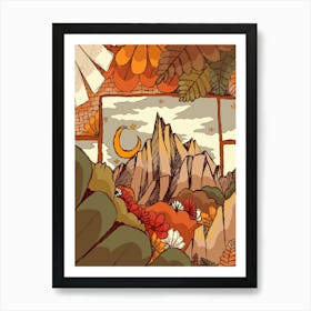 The Autumn Window Art Print