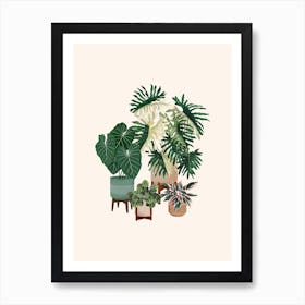 Plant Friends 11 Art Print