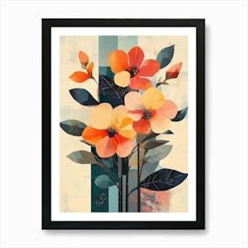 Flowers In A Vase 8 Art Print