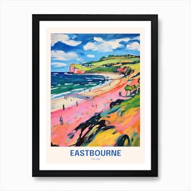 Eastbourne England Uk Travel Poster Art Print