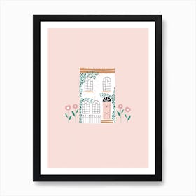 A Little House In London Art Print