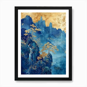 Chinese Landscape 6 Art Print