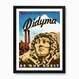 Beautiful Diduma, Turkey Art Print