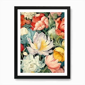 Peonies 42 Art Print