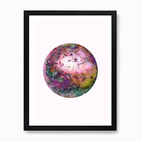 Rainbow Pow Pow Art Print