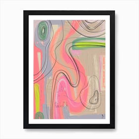 Bubble gum Art Print