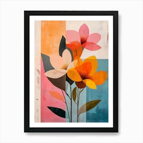 Flowers In A Vase 24 Art Print