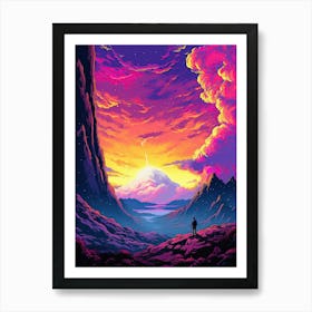 Sunset Art Print