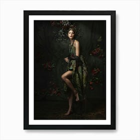 Chaos Of Beauty Captured In Digital Art Fine Art Photography Disarray Of Elegant Elements Portrait Art Print