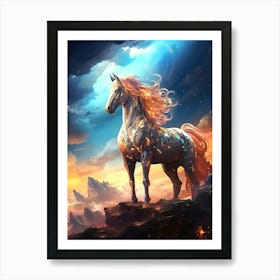 Horse In The Sky Art Print