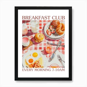 Breakfast Club English Breakfast 3 Art Print