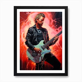 Nickelback (1) Art Print